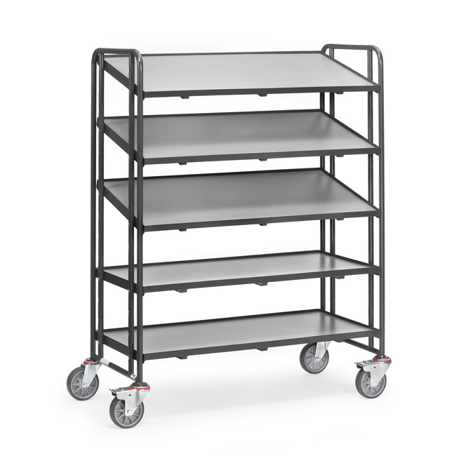 Fetra Eurokastenwagen Ladefläche L x B 1250 x 610 mm 250 kg - Grey Edition
