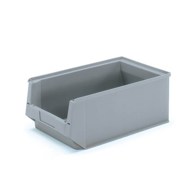 Fetra Sichtlagerkasten LxBxH 500/450 x 310 x 200 mm, grau