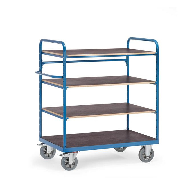 Fetra Etagenwagen mit 4 Böden L x B 1000 x 700 mm 1200 kg