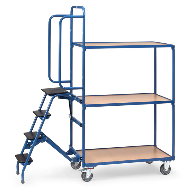 Fetra Kommissionierwagen Ladefläche L x B 1000 x 600 mm 250 kg