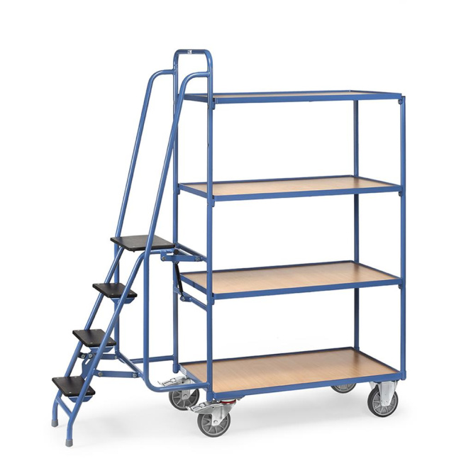 Fetra Kommissionierwagen Ladefläche L x B 1000 x 600 mm 250 kg