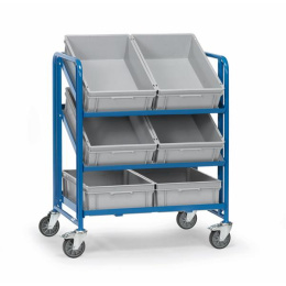 Fetra Eurokastenwagen Ladefläche L x B 825 x 610 mm...