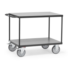Fetra Tischwagen 600 kg LxB 1.000 x 700 mm, 2 Böden...