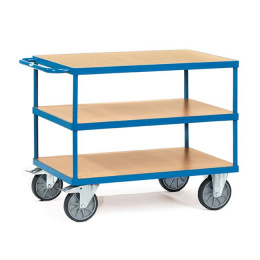Fetra Tischwagen 500 kg LxB 850 x 500 mm, 3 Böden,...