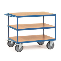 Fetra Tischwagen 600 kg LxB 1.000 x 700 mm, 3 Böden,...