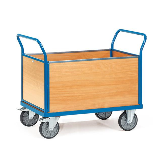 Fetra Vierwandwagen 600 kg Ladefläche L x B 1000 x 600 mm