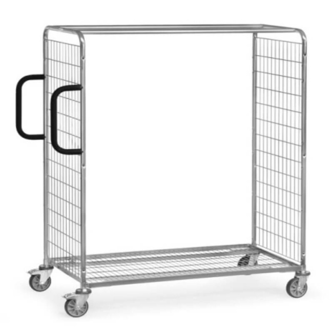 Fetra Kommissionierwagen 300 kg, Ladefläche LxB 1.250 x 610 mm, Höhe 1.625 mm