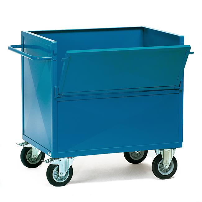 Fetra Blechkastenwagen LxB 1.000 x 700 mm 600 kg, offen, ohne Deckel