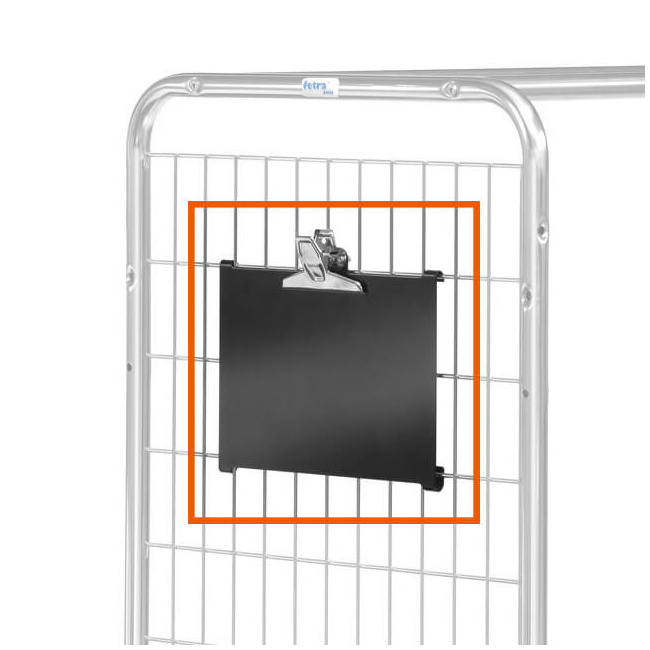 Fetra Kennzeichnungstafel für Kommissionierwagen HxB 210 x 330 mm