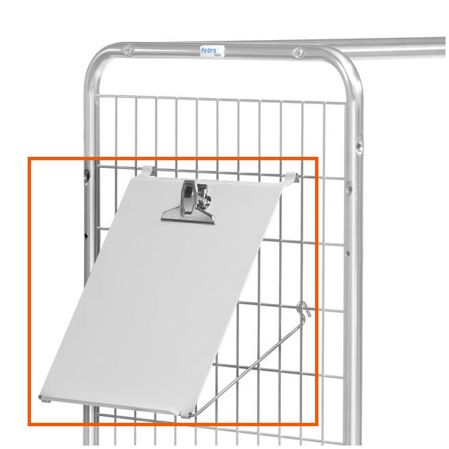Fetra Schreibtafel für Kommissionierwagen HxB 335 x 352 mm