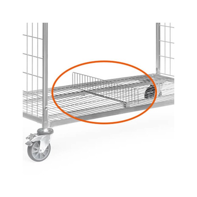 Fetra Trenngitter für Fahrrahmenboden mit Ladeflächenbreite 510 mm