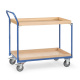 Fetra Tischwagen LxB 1000 x 600 mm 300 kg 2 Kästen, hochstehender Griff
