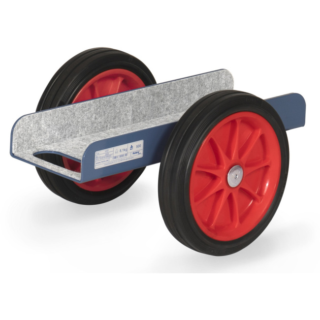 Fetra Plattenroller 500 x 150 mm 500 kg Vollgummibereifung