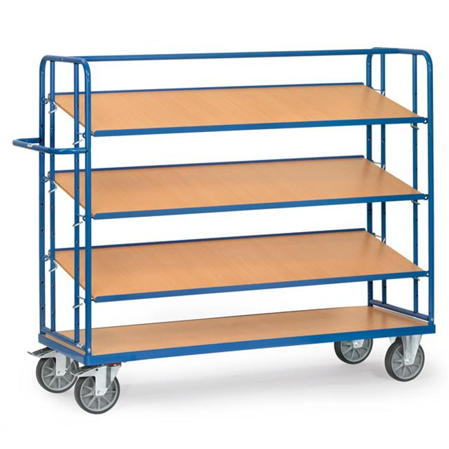 Fetra Etagenwagen mit 3 losen Böden L x B 1250 x 610 mm 500 kg