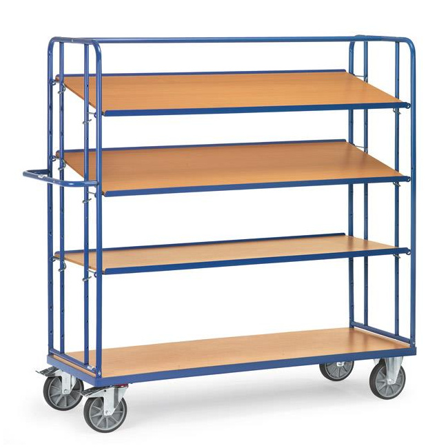 Fetra Etagenwagen mit 3 losen Böden L x B 1250 x 610 mm 500 kg