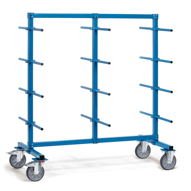 Fetra Tragarmwagen 500 kg, Ladefläche LxB 1.600 x 800 mm, zweiseitig