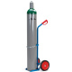 Fetra Stahlflaschenkarre 100 kg für 1 Gasflasche à 20/40/50 Liter Vollgummireifen