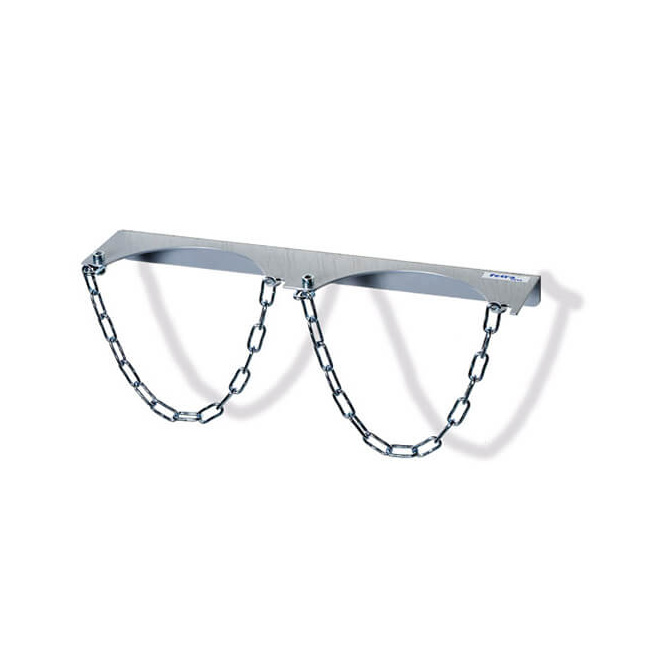 Fetra Wandhalterung für 2 Stahlflaschen Ø 320 mm