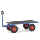 Fetra Handpritschenwagen mit Zugöse 1.000 kg Ladefläche 1.200 x 800 mm Luftreifen