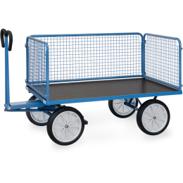 Fetra Handpritschenwagen 60 cm Gitterwände 1.000 kg...