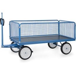 Fetra Handpritschenwagen 60 cm Gitterwände,...