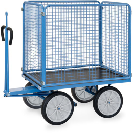 Fetra Handpritschenwagen 100 cm Gitterwände,...