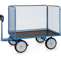Fetra Handpritschenwagen 100 cm Gitterwände 1.000 kg...