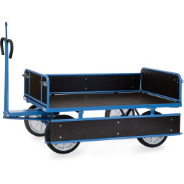 Fetra Handpritschenwagen Bordwände, Zugöse...