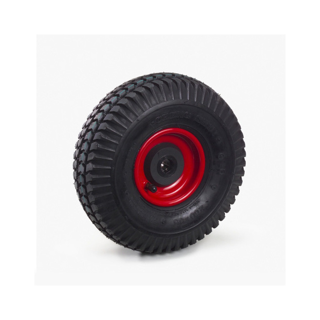 Fetra Luftrad auf Stahlblech-Felge 260 x 85 mm, Block 2 PR, 75 mm Nabe