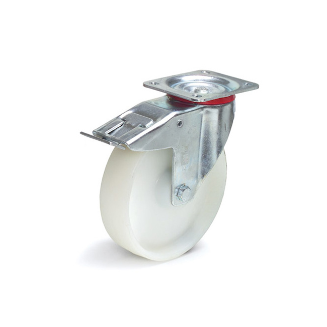 Fetra Polyamid-Lenkrolle mit Feststeller 200 x 50 mm