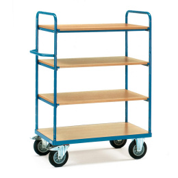 Fetra Etagenwagen mit 4 Böden L x B 1200 x 800 mm...