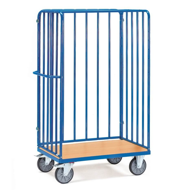 Fetra Paketwagen 600 kg, Strebenwände 1,8 m, LxB 1.000 x 600 mm