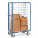 Fetra Paketwagen 600 kg, Drahtgitterwände 1,8 m, LxB 1.000 x 600 mm