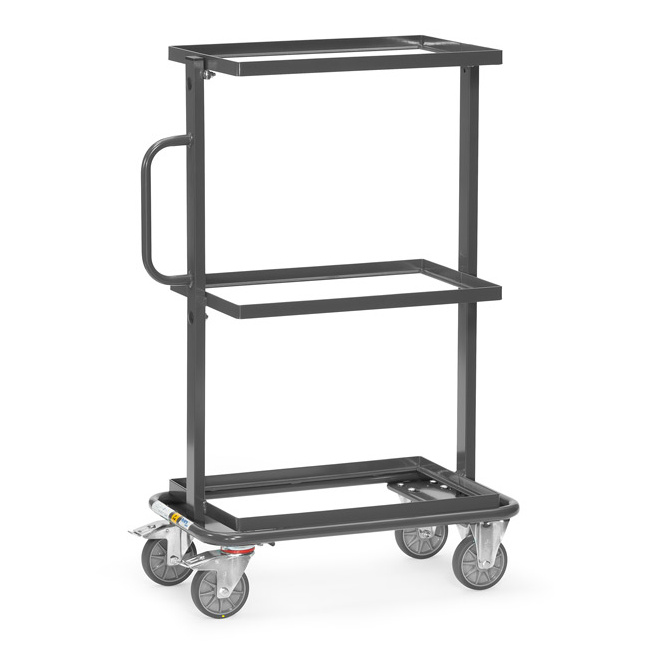 Fetra ESD-Beistellwagen, 200 kg, mit offenem Rahmen