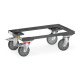 Fetra ESD-Eurokasten-Roller für 600 x 400 mm Eurokästen, 250 kg, offener Rahmen
