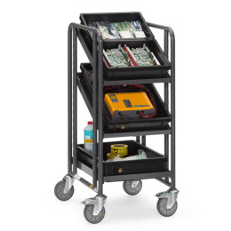 Fetra ESD-Eurokastenwagen 250 kg mit 3 offenen...