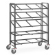 Fetra ESD-Eurokastenwagen 300 kg mit 5 offenen Etagenrahmen LxB 1.240 x 610 mm
