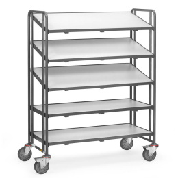 Fetra ESD-Eurokastenwagen 300 kg mit 5 Holzböden LxB...