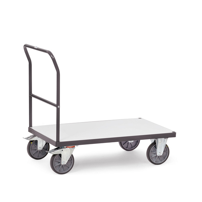 Fetra ESD-Schiebebügelwagen 600 kg Ladefläche L x B 1000 x 600 mm