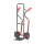 Fetra Sackkarre Stahlrohrkarre mit Kunststoff-Gleitkufen - Tragkraft 300 kg - Grey Edition