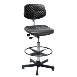 Arbeitshocker Drehstuhl, 63-89 cm Sitzhöhe,...