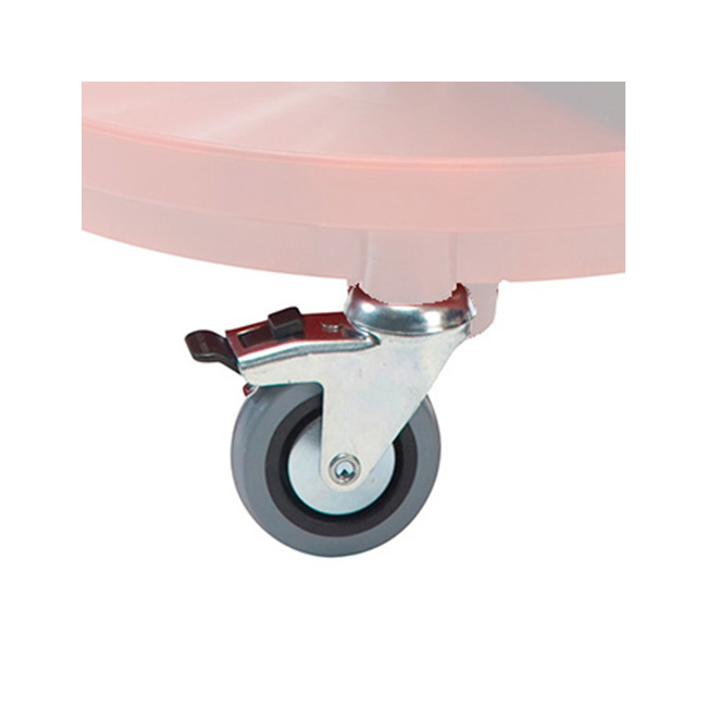 Rolle mit Feststellbremse für Montagehocker, Ø 75 mm - 1 Stk.