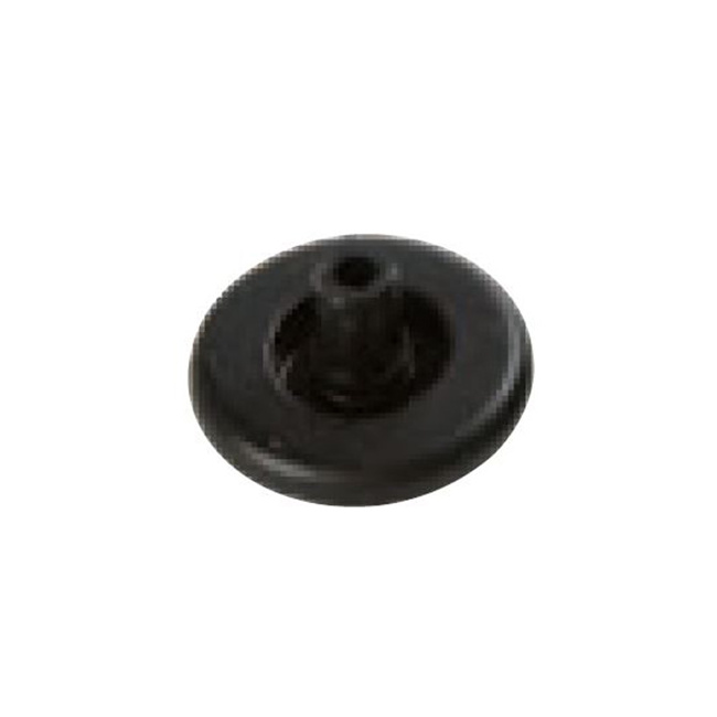 Gleiter für Drehstuhl Arbeitshocker, 5er Set, 10 mm, schwarz