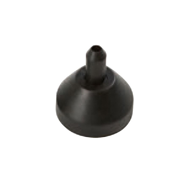 Gleiter für Drehstuhl Arbeitshocker, 5er Set, 25 mm, schwarz