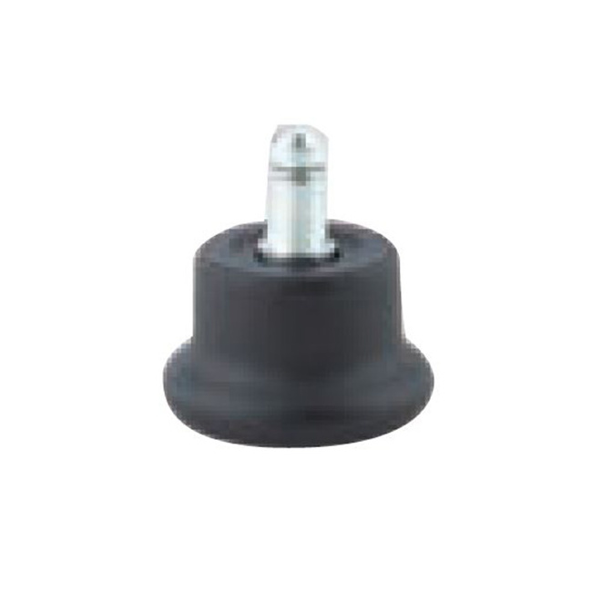 Gleiter für Drehstuhl Arbeitshocker, 5er Set, 30 mm, schwarz