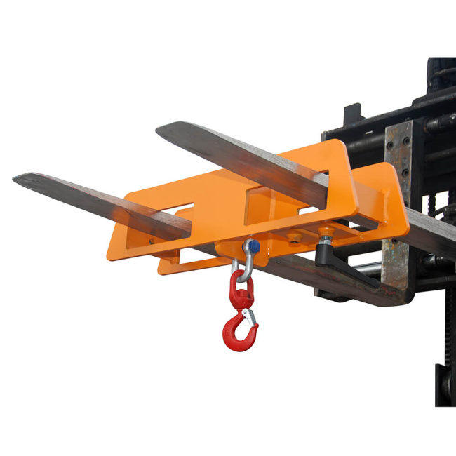 Lasthaken LH-II, Aufnahme mit 2 Gabelzinken - Tragkraft 1.500 kg Lackiert
