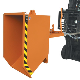 Kippbehälter GU für Stapler mit Seilzug - Inhalt: 0,3 bis 2,00 m³