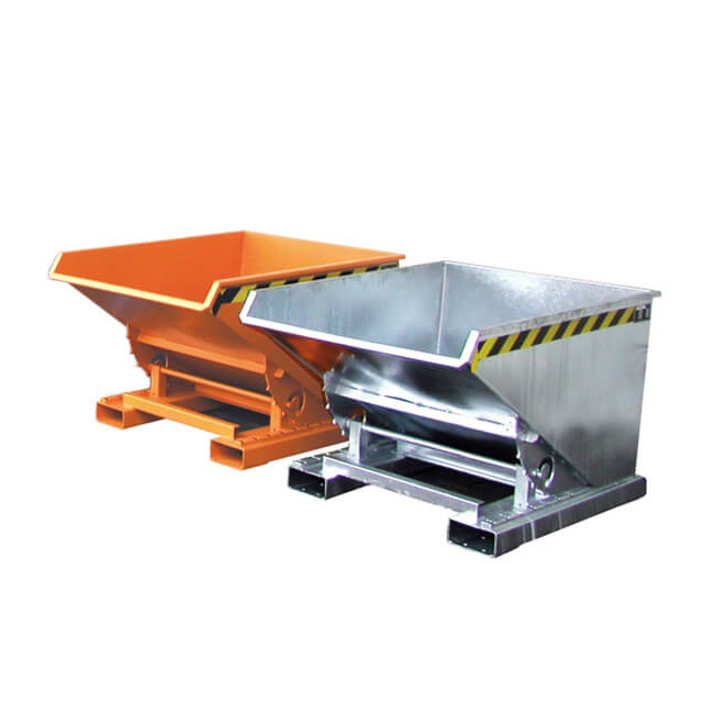 Kippbehälter Typ EXPO kompakt mit Abrollsystem - Inhalt 0,3 bis 2,1 m³