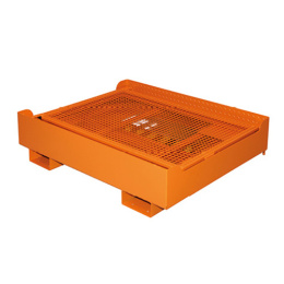 Klapparbeitsbühne für Gabelstapler - faltbare Ausführung