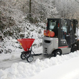 Streuwagen Typ STW zum Anhängen an Stapler, Schlepper
